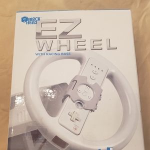Blockhead WII EZ Wheel With Racing Base